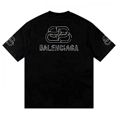 BALENCIAGA  점선 로고 반팔 티셔츠