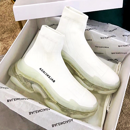 발렌시*가 BALENCIAGA 트리플러너 - 화이트