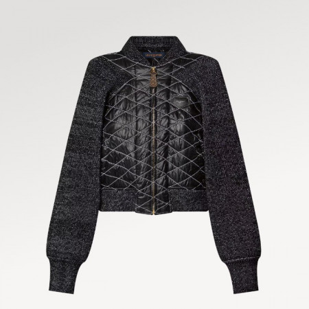 LOUIS VUITTON 퀼티드 말타쥬 보머 재킷