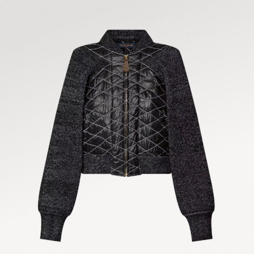 LOUIS VUITTON 퀼티드 말타쥬 보머 재킷