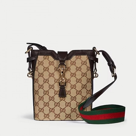 GUCCI 오리지널 GG 스몰 버킷백
