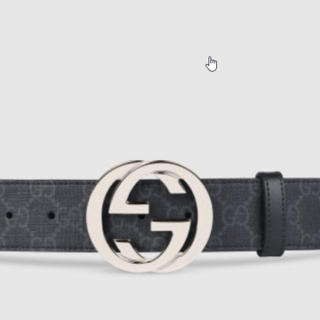 구찌 인터로킹 G 버클 GG 수프림 벨트 411924