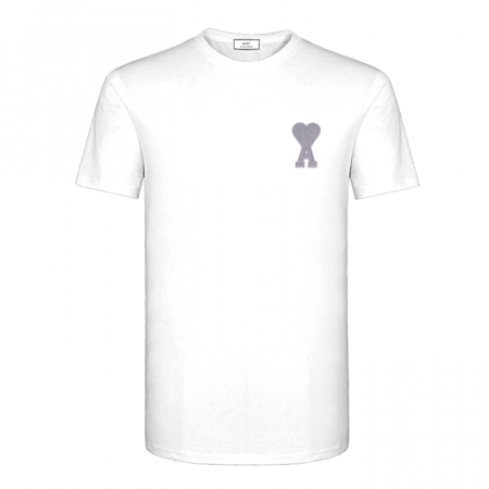 AMI 라운드 반팔티셔츠