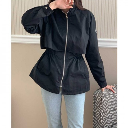 몽클*어   절개 하프 자켓