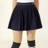 MALBON 플레어드 플리츠 스커트