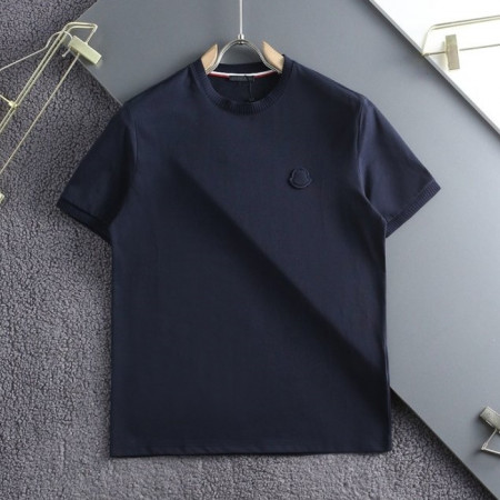 몽클*어  오뚜기패치 반팔 라운드 티셔츠