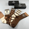 루이*통 LOUIS VUITTON 로고 5종 양말 SET