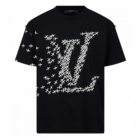 루이*통 LOUIS VUITTON 비행기 로고 티셔츠