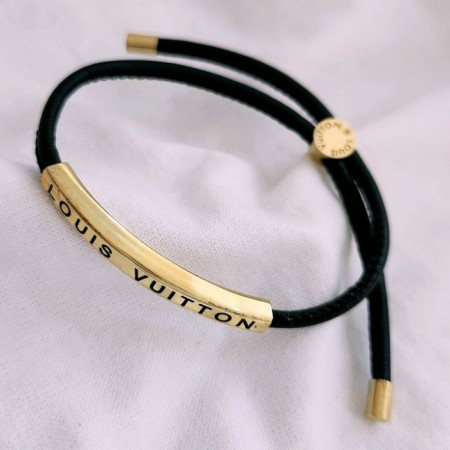 루이*통   레이저 조각 바 스틸 팔찌 (가는 형)