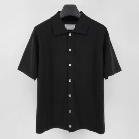 마르지*라  카라 반팔가디건