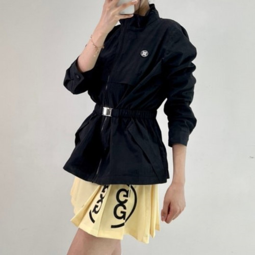 지*어   벨트 바람막이 자켓