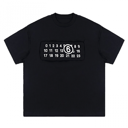 메종 Maison Margiela 패널드넘버 티셔츠
