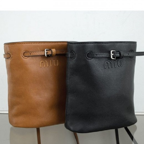 MIU M*U   미니 레더 버킷백
