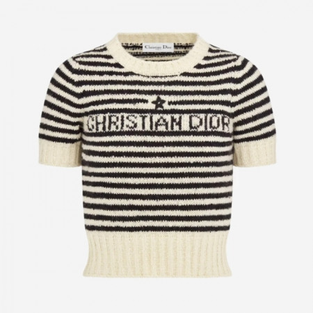 DI*R   마리니에르 스트라이프 니트