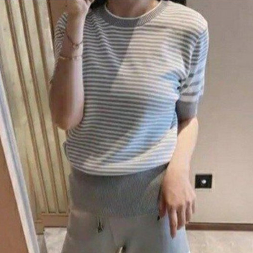 톰브*운   스트라이프 반팔 니트 ( 9751 )