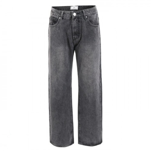 A*I   흑청 베이직 와이드 데님 팬츠