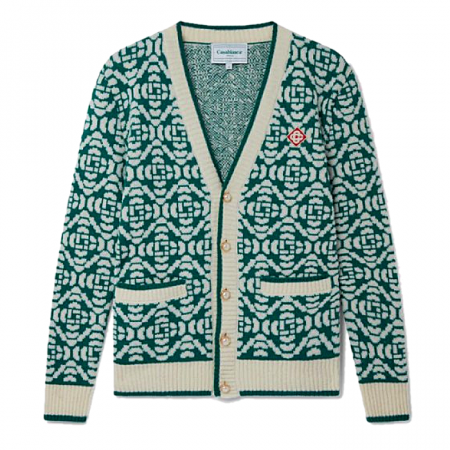 카사블랑카 CASABLANCA 다이아모노 울가디건