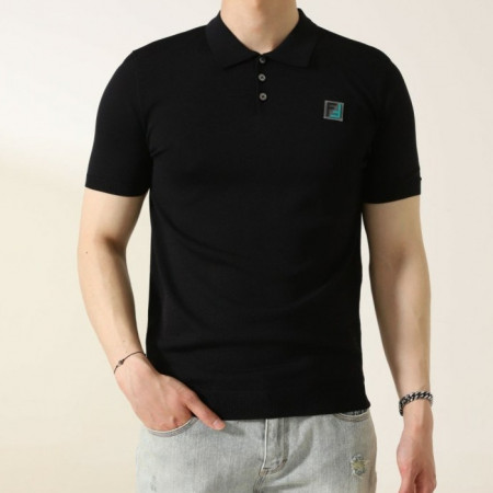 FEN*I   FF 반팔 니트 카라