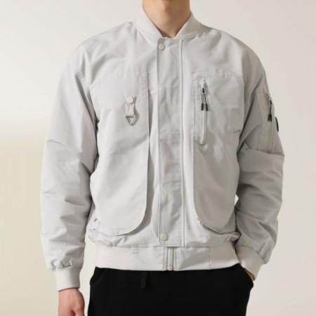 C.P 컴*니   빅포켓 항공 블루종