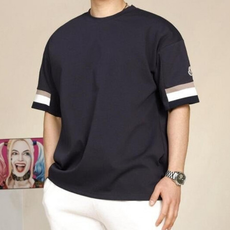 몽클*어   컬링 배색 포인트 반팔