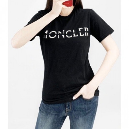 몽클*어   메인로고 반팔 티셔츠