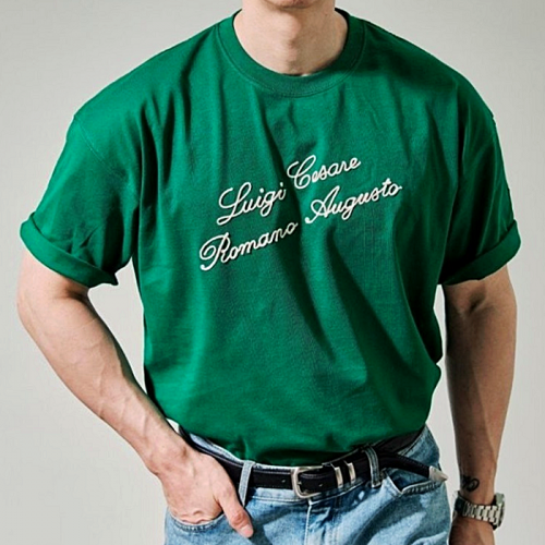 몽클*어 MONCLER 레터링 반팔티셔츠