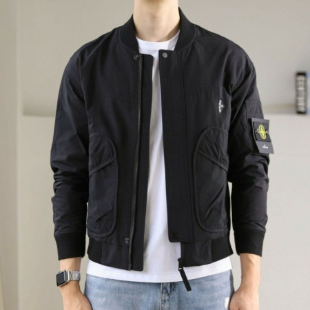 스톤 아일*드   S.T  MA-1 항공 블루종 자켓