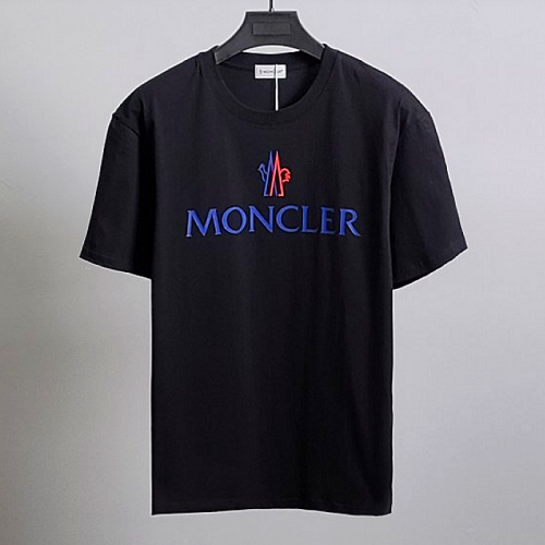 MONCLER 베이직 레터링 코튼 반팔티