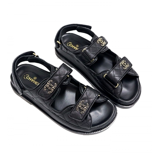 CHANEL 벨크로 샌들
