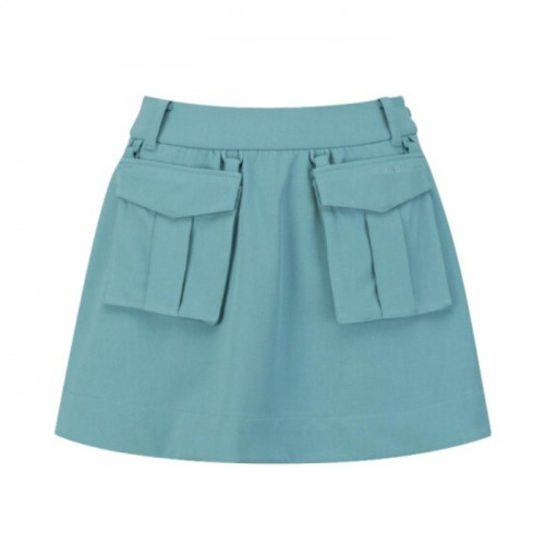 세인트앤드*스   여성 플랩 포켓 밴딩 플레어 스커트