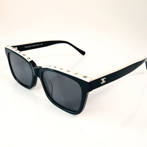 CHAN*L   레터링 선글라스 고급