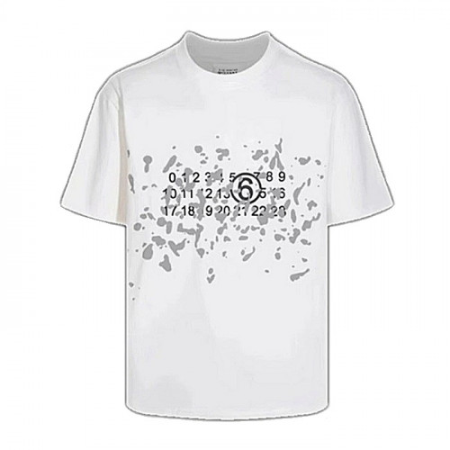 마르지*라 Maison Margiela 워시드넘버 티셔츠