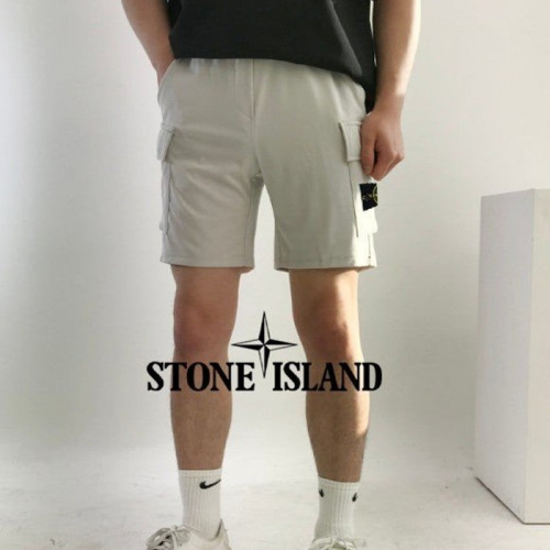 스톤 아일*드   ST 고탄력 스판 카고반바지