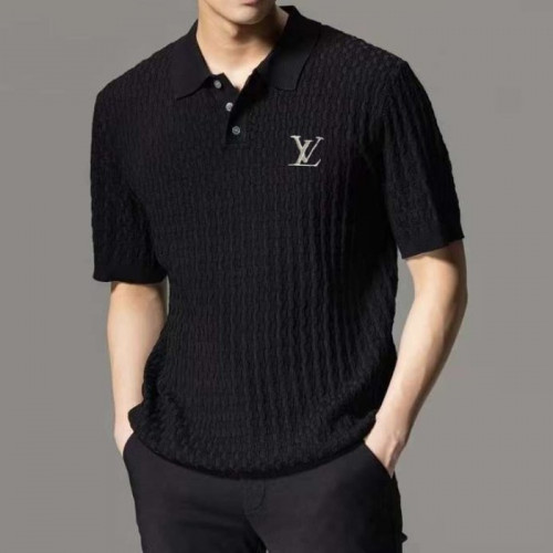 루이*통   LV 자수 카라 니트