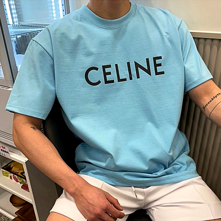 셀*느 CELINE 빅로고 반팔 티셔츠