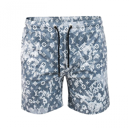 LOUIS VUITTON LV 로고 나염 스윔 팬츠