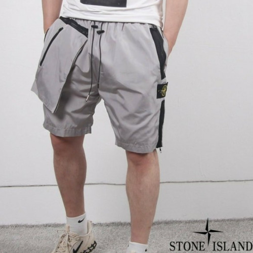 스톤 아일*드   지퍼분리포켓 5부 숏팬츠