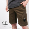 C.P 컴*니  가먼트워싱 슬림포켓렌즈 숏팬츠