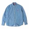 슈프림 SUPREME 로고 데님 셔츠