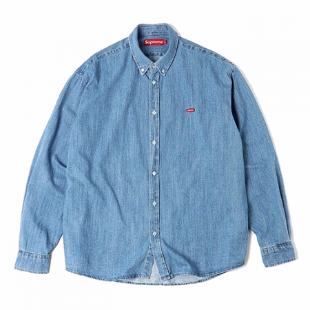 슈프림 SUPREME 로고 데님 셔츠