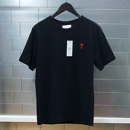 AMI  드 꾀흐 반팔 티셔츠