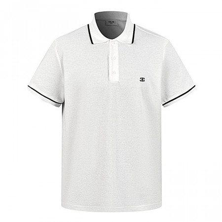 CELINE 트리옹프 클래식 숏슬리브 폴로