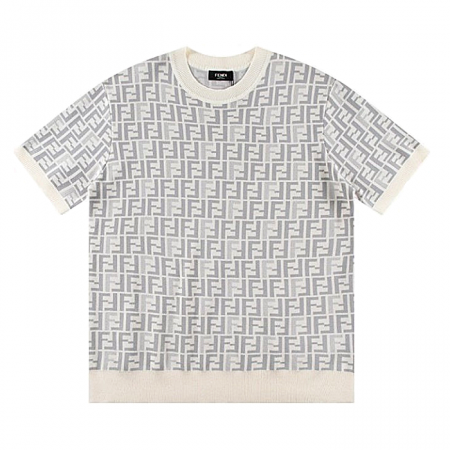FENDI 에프리피트 니티드 티셔츠