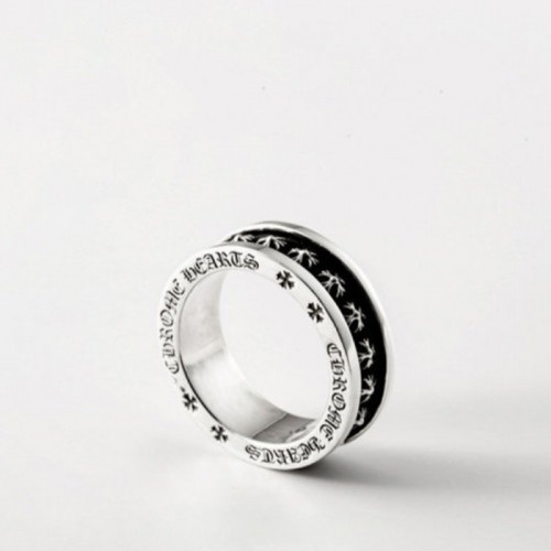 크롬*츠   미니크로스 스틸 반지