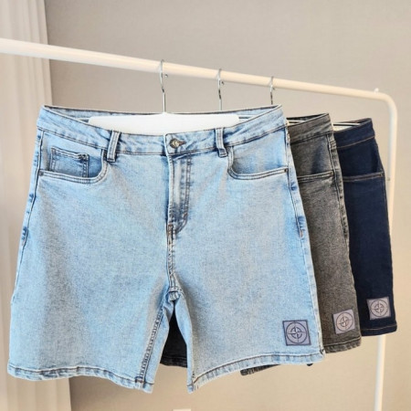 STONE ISLA*D   24SS 439 베이직 오비 하프데님