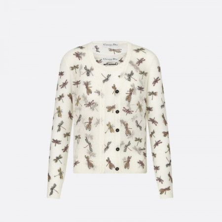 DIOR 트윈 세트 - 화이트 & 멀티 컬러 잠자리 모티브