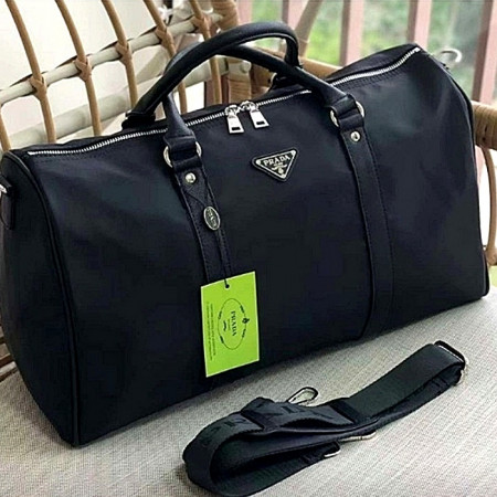 PRADA 리나일론 사피아노 더플백 보스턴백
