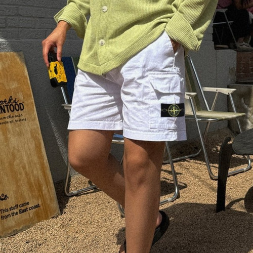 STONE ISLA*D   41236_ST 워싱 카고 반바지