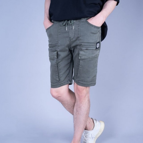 스톤 아일*드   면 카고반바지 ST-2004