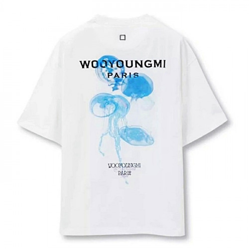 우*미   해파리 그래픽 반팔티